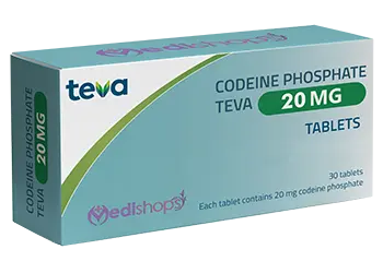 Codeine 20 mg 30 Tablets Medishops.net