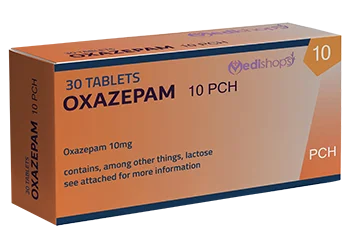 Oxazepam 10 mg 30 Tablets Medishops.net