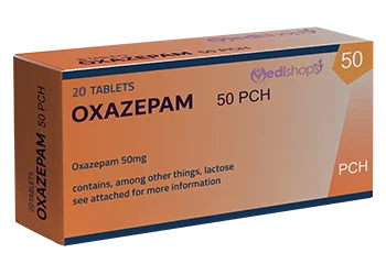 Oxazepam 50 mg 20 Tablets Medishops.net