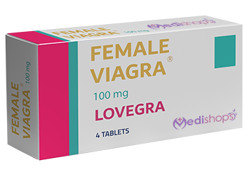 Lovegra 100mg 4 Tablets Medishops.net